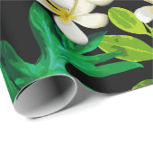 異国風の鳥と美しい花 ラッピングペーパー (ロールコーナー)