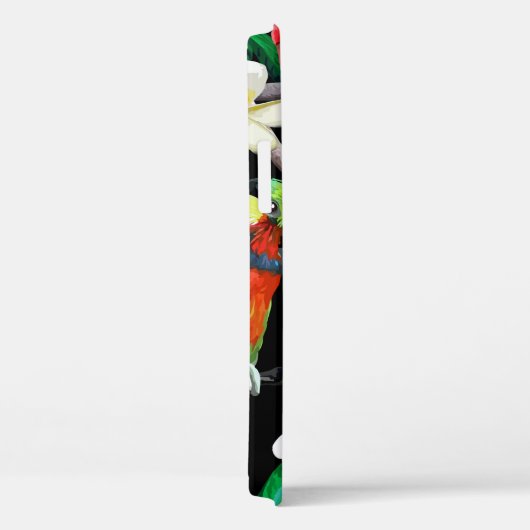 異国風の鳥と美しい花 Case-Mate iPhoneケース (裏面 / 右)