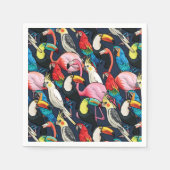 異国鳥 スタンダードカクテルナプキン (正面)