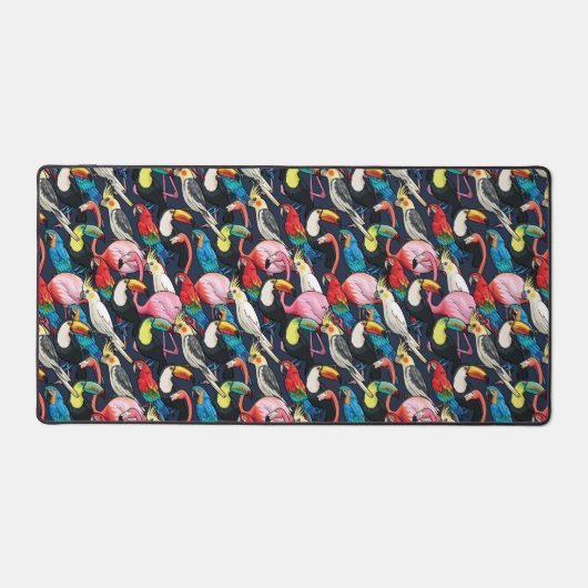 異国鳥 デスクマット (正面)