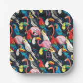 異国鳥 ペーパープレート (正面)