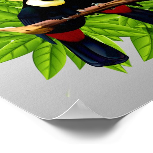 異国鳥 ポスター (角)