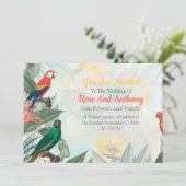 異国鳥 招待状 (スタンド正面)