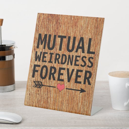 異常おもしろい徴素朴候 台座サイン (インサイチュ)