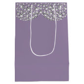 異常かわいらしパーソナライズされた結婚抱き枕 ミディアムペーパーバッグ (裏面)