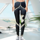 異常でユニーク未来的なエイリアン衣服モダン レギンス