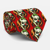 異常で邪悪なピエロ ネクタイ (ロール)