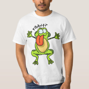 異常なカエル男のティー Tシャツ