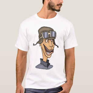 異常なパイロット Tシャツ