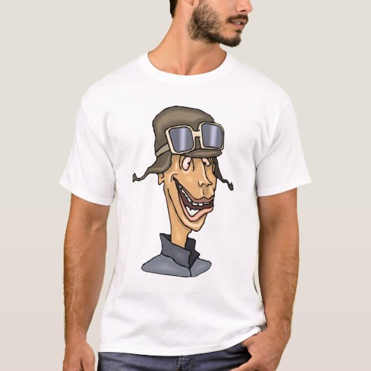 異常なパイロット Tシャツ (正面)