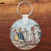 異常なファッションキーチェーン キーホルダー (正面)