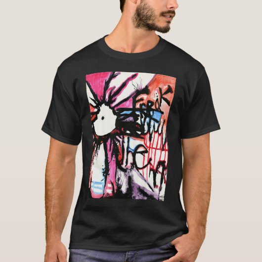 異常なメンズ暗闇のティー Tシャツ (正面)