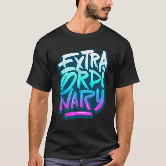 異常な人々モチベーション引用文スタイルBe Di Tシャツ (正面)