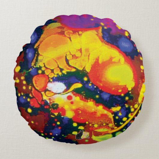 異常な喜び ラウンドクッション (正面)