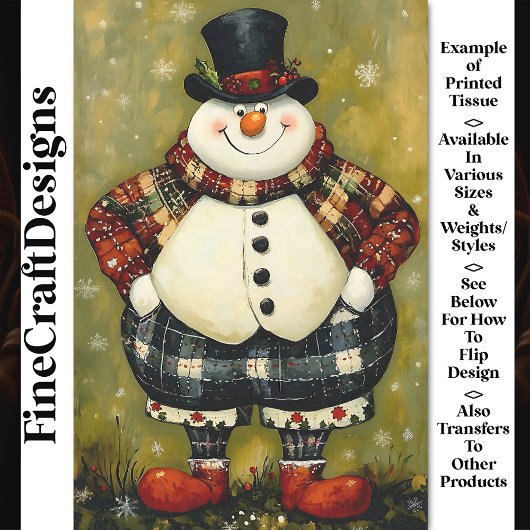 異常な大きなおもしろい服を着た雪だるまマンBB2デカップージ 薄葉紙