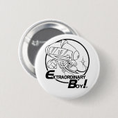 異常な少年！ボタン 缶バッジ (正面&裏面)