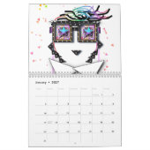 異常な式カレンダー カレンダー (1月 2027)