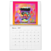 異常な式カレンダー カレンダー (2月 2027)