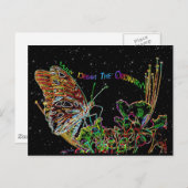 異常な星明かりの夜 ポストカード (正面/裏面)