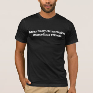 異常な要求- Extraordanry Evidance Tシャツ