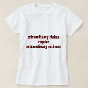 異常な要求 Tシャツ