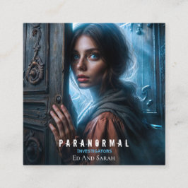 異常な調査員が困難に スクエア名刺