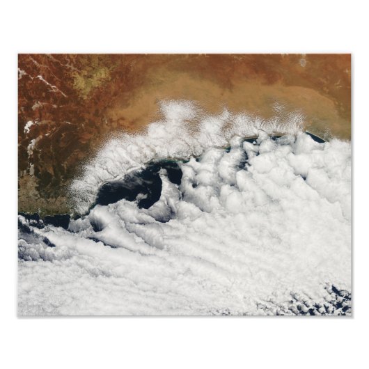 異常な雲の形成 フォトプリント            (正面)