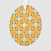 異常な黄色の幾何学的 オーナメント (正面)