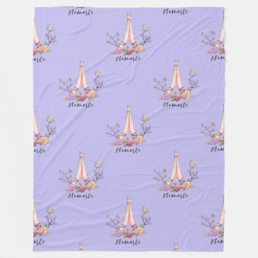 異常スピリチュアル記号パターン4 フリースブランケット (正面)