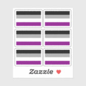 異常プライド国旗 シール (シート)