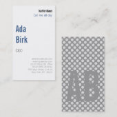 異常モダンな 名刺 (正面/裏面)