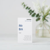 異常モダンな 名刺 (スタンド正面)