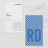 異常モダンな 名刺 (正面/裏面)