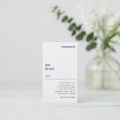 異常モダンな 名刺 (スタンド正面)