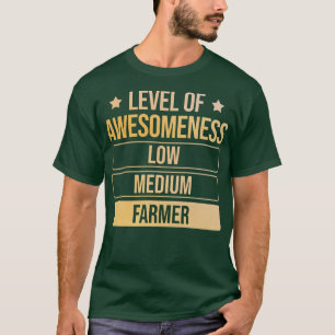 異常レベル農家 Tシャツ