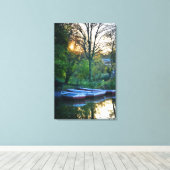 異常終了の表示 キャンバスプリント (インサイチュ (ウッドフロア))