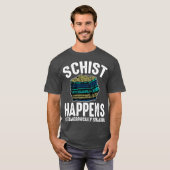 異形地質学話が起こる研究所 Tシャツ (正面フル)