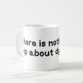 異形成の認識度について情報通の何も コーヒーマグカップ (正面左)