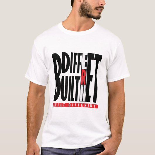 異彩を放つ天才 励まし モチベーション Tシャツ (正面)
