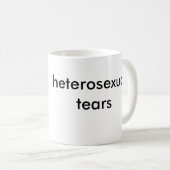 異性愛の破損 コーヒーマグカップ (正面右)