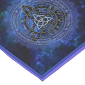 異教のなカレンダーの車輪 ショートテーブルランナー (コーナー)