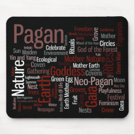 異教のな単語 マウスパッド