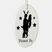 異教のな神および女神のオーナメント セラミックオーナメント (右)