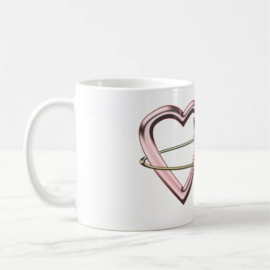 異教のな結婚の記号のマグ コーヒーマグカップ (左)