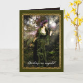 異教のな誕生日 カード (黄色い花)