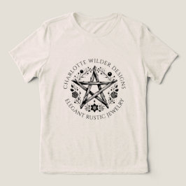 異教のウィッカ信者ク素朴ラフトジュエリー設計者 トライブレンドＴシャツ