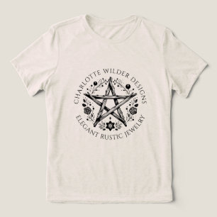 異教のウィッカ信者ク素朴ラフトジュエリー設計者 トライブレンドＴシャツ