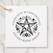 異教のウィッカ信者ク素朴ラフトジュエリー設計者 フェイバータグ (正面)