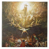 異教のタイル上のキリスト教のDoreの勝利 タイル (正面)