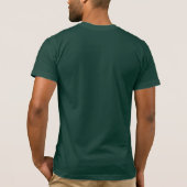 異教のナマステ万華鏡のように千変万化するパターン Tシャツ (裏面)